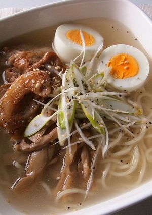 簡単☆塩だれで旨塩ラーメン　-レシピのメイン写真