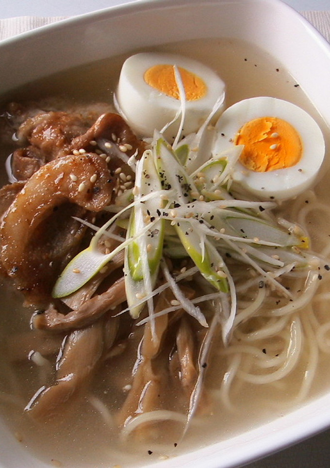 簡単☆塩だれで旨塩ラーメン　-レシピのメイン写真