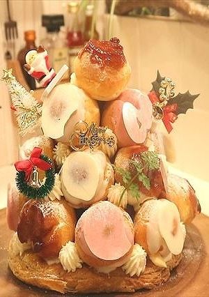 クリスマスツリーシューケーキ☆-レシピのメイン写真