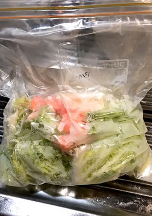冷凍ひとり鍋セット-レシピのメイン写真