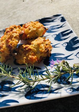 野菜たっぷりのピザ風クッキー-レシピのメイン写真