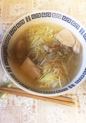 エコノミー白滝鳥塩ラーメン-レシピのメイン写真