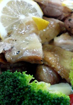 チキンのレモンバターソース-レシピのメイン写真