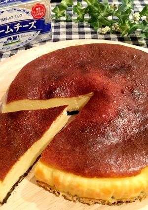 なめらか♡我が家のベイクドチーズケーキ-レシピのメイン写真