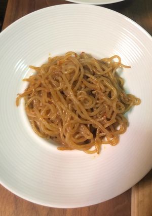 簡単★糸こんにゃくの辛口やきそば風-レシピのメイン写真