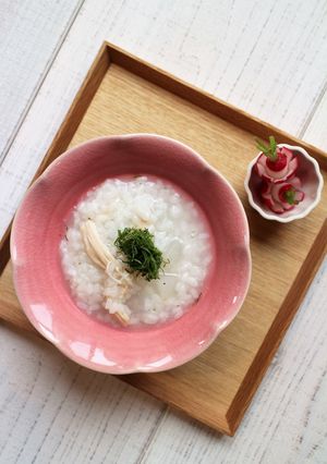 大葉と大根のお粥-レシピのメイン写真