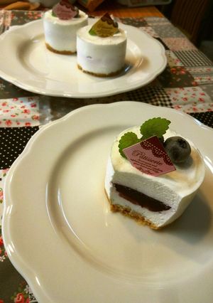 ブルーベリーのヨーグルトムース-レシピのメイン写真