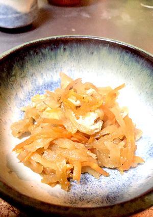 切り干し大根と油揚げの煮物-レシピのメイン写真