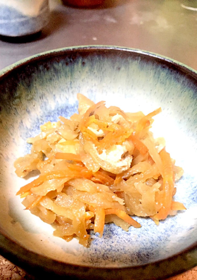 切り干し大根と油揚げの煮物-レシピのメイン写真