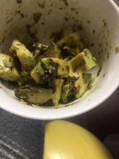 アボカドの海苔の佃煮和え-レシピのメイン写真