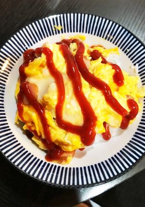 娘考案!すっごく簡単オムライス-レシピのメイン写真