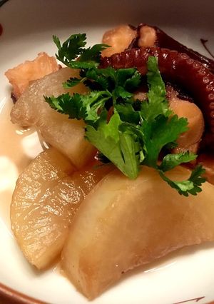 簡単！美味しい！タコと大根の 柔らか煮-レシピのメイン写真