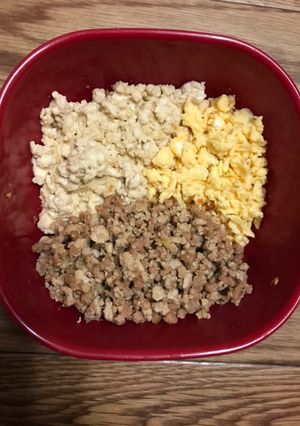 低糖質！大豆ミートでそぼろ飯風-レシピのメイン写真