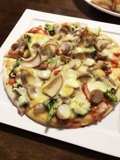 キクイモトッピングピザ-レシピのメイン写真