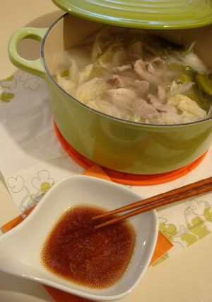 うちのビンボー鍋（笑）♔え！そのタレ…？-レシピのメイン写真