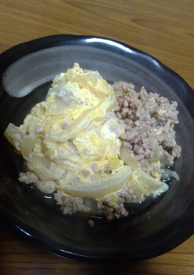 白菜とひき肉の卵とじ-レシピのメイン写真