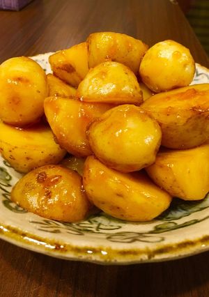 バターでコク旨！新じゃがの照り煮-レシピのメイン写真