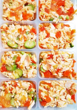 離乳食完了期　クリスマス魚野菜ミックス-レシピのメイン写真