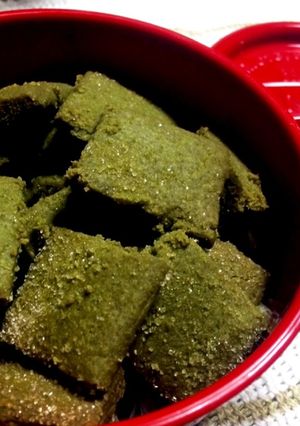 青汁ホロホロ クッキー-レシピのメイン写真