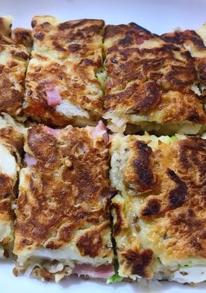 長芋とベーコンのチーズちぢみ☆-レシピのメイン写真