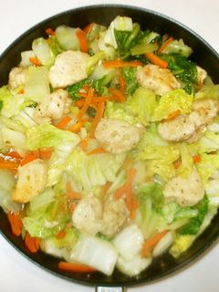 鶏むね肉と白菜の中華炒め♪簡単-レシピのメイン写真