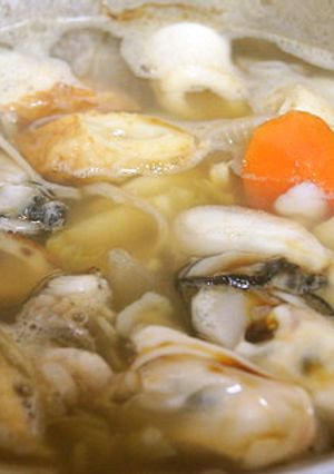 コッペガニの出汁で牡蠣鍋-レシピのメイン写真