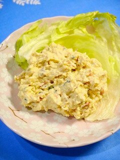 簡単!ちりめんポテトサラダ-レシピのメイン写真