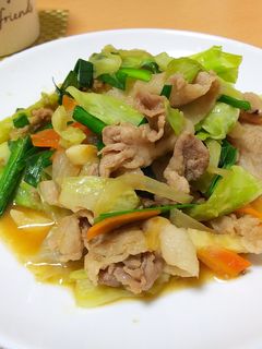 【龍愛】豚肉とキャベツの味噌ダレ炒め-レシピのメイン写真