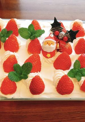 クリスマスにスコップケーキ♪-レシピのメイン写真