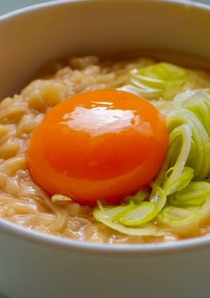 チキンラーメンお粥-レシピのメイン写真