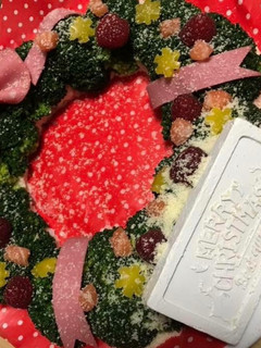 ポテトサラダとブロッコリーのリースサラダ-レシピのメイン写真