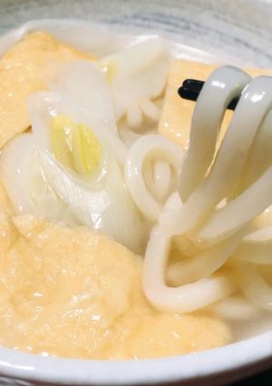 白だしで！とろみ餡掛けしのだうどん-レシピのメイン写真