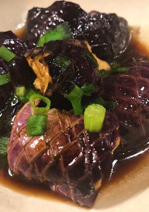 レンジで簡単!ナスの煮浸し-レシピのメイン写真