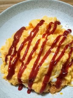 ふわとろオムライス♪-レシピのメイン写真