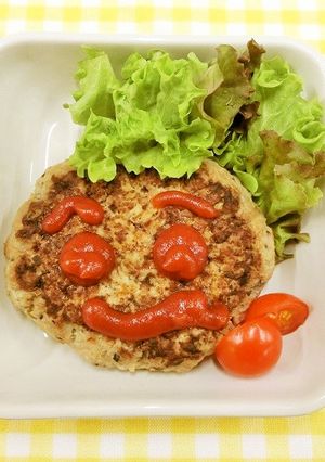きのこ入りハンバーグ-レシピのメイン写真