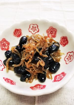 ☆蒸し黒豆としらすの甘辛炒め☆-レシピのメイン写真