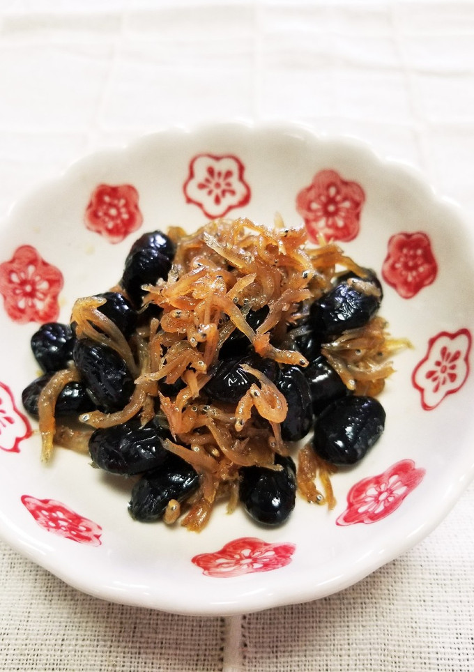 ☆蒸し黒豆としらすの甘辛炒め☆-レシピのメイン写真