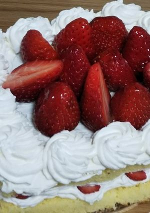 簡単！カステラdeお誕生日ケーキ-レシピのメイン写真