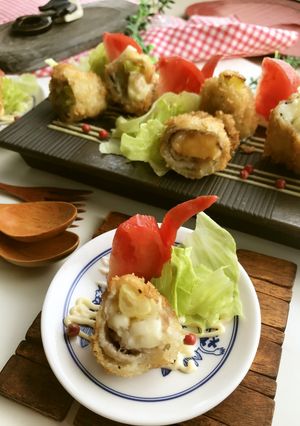 豚ローススライスのチーズネギ巻きフライ-レシピのメイン写真