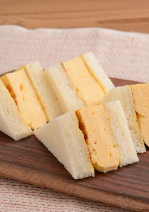 厚焼きたまごサンド-レシピのメイン写真