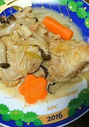チキンとしめじのシードル煮-レシピのメイン写真