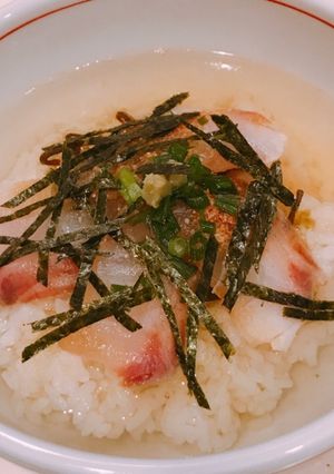 塩こんぶで鯛の昆布締めからの、鯛茶漬け！-レシピのメイン写真