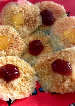 ジャムチーズせんべい-レシピのメイン写真