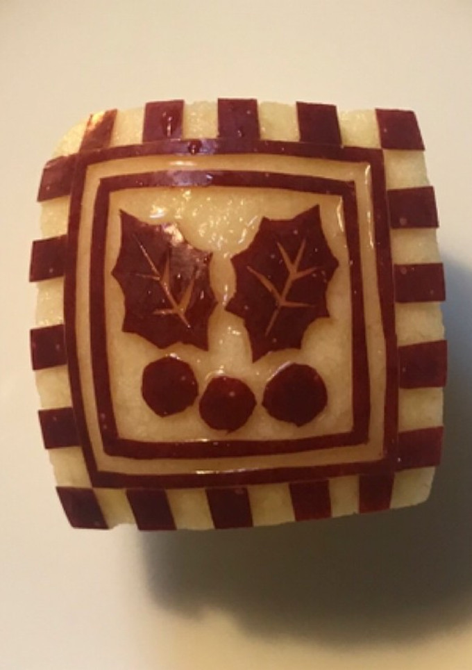 簡単 キャラ弁 りんご 飾り切り⑧-レシピのメイン写真