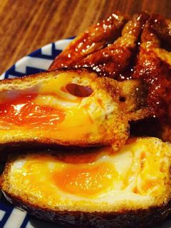 トロトロたまごの巾着甘辛煮-レシピのメイン写真