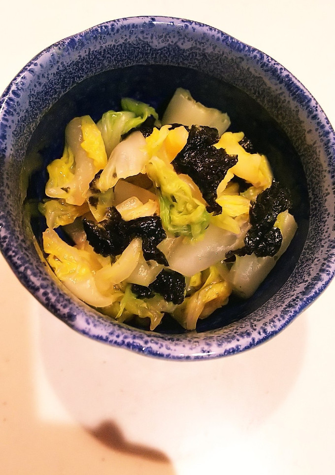 白菜と海苔の簡単おひたし♪-レシピのメイン写真