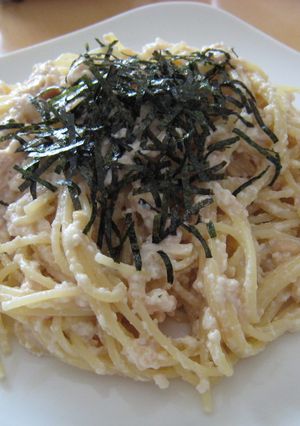 たんぱく質たっぷり♪たらこパスタ-レシピのメイン写真