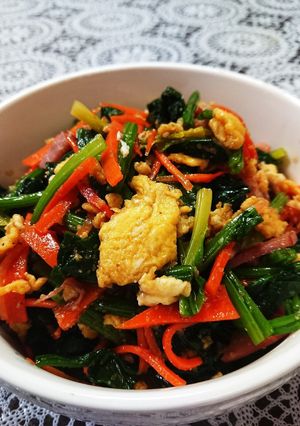 給食で出たよね‼️ほうれん草の和え物-レシピのメイン写真