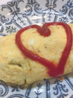 ひき肉と玉ねぎのオムレツ-レシピのメイン写真