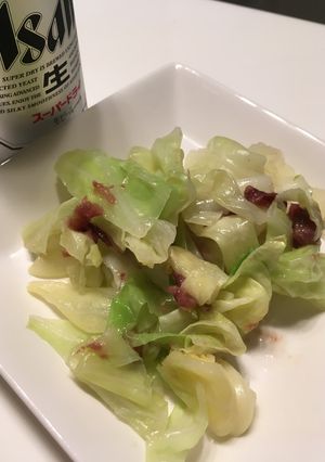 キャベツとアンチョビの簡単おつまみ-レシピのメイン写真